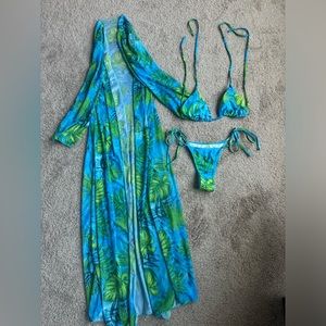 Bikini set with cover up